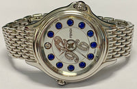 FENDI Crazy Carats Stainless Steel Wristwatch w/ Diamond & Revolving Multicolor Topaz Gem Dial - $12K Appraisal Value! ✓ APR 57