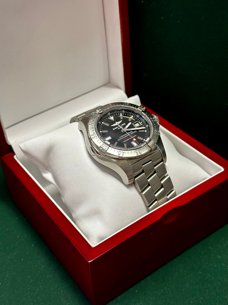 Mens Breitling 1884 3000M Chronometre Officiellement Certifie - $10K APR w/ COA! APR57