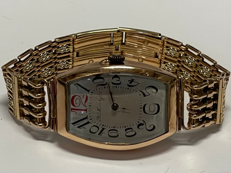 HY MOSER & CIE Vintage 1920's Jumbo 18K Rose Gold Unisex Watch- $40K APR w/ COA! APR 57