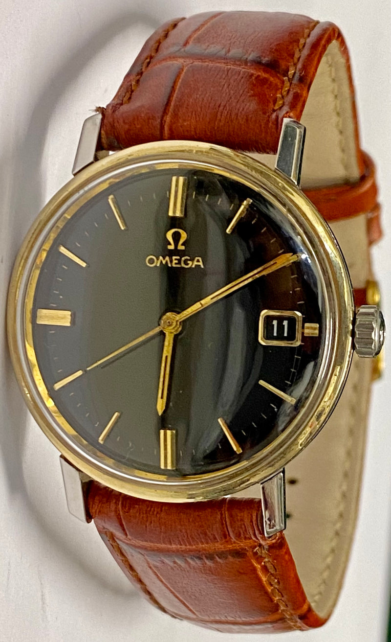 OMEGA Vintage Seamaster C. 1950's Stainless Steel Watch w/ Black Dial - $6K APR Value w/ CoA! ✓ APR 57