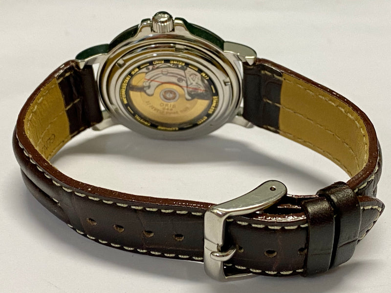 ORIS Rare Stainless Steel Wristwatch w/ Exhibition Caseback - $4K APR Value w/ CoA! ✓ APR 57