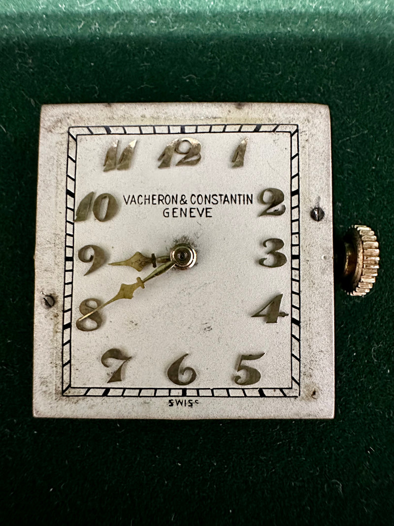 VACHERON CONSTANTIN Vintage 1940's Square Tank 18K Yellow Gold Unisex Mechanical Watch - $60K Appraisal Value! ✓ APR 57