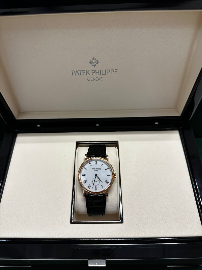 Patek Philippe Calatrava REF#:5119 18K Rose Gold Men's Watch - $45K APR w/ COA!! APR57
