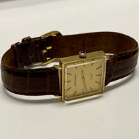 GIRARD PERREGAUX Vintage 1970's Classic Gold Dial Men's Watch - $10K APR w/ COA! APR 57