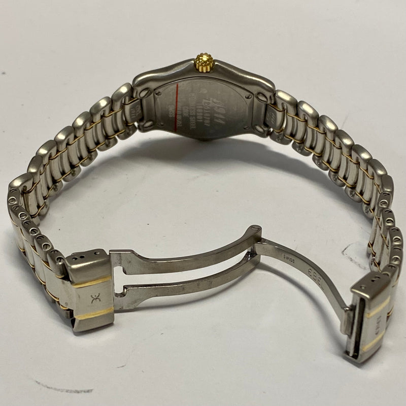 EBEL Classic Ladies Stainless Steel Wristwatch w/ 18KYG Bezel & Original Bracelet - $6K APR w/ CoA! APR57