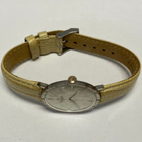 EDISSOUNT 1950s Unusual Gold-Tone Vintage Watch w/ Rolex Emblem - $4K APR w/ CoA! APR57