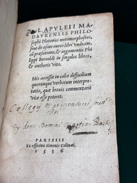 1536 UNIQUE ANTIQUE BOOK Metamorphoseos, Sive De Asino Aureo Libri Undecim - $10K APR w/ CoA! APR57