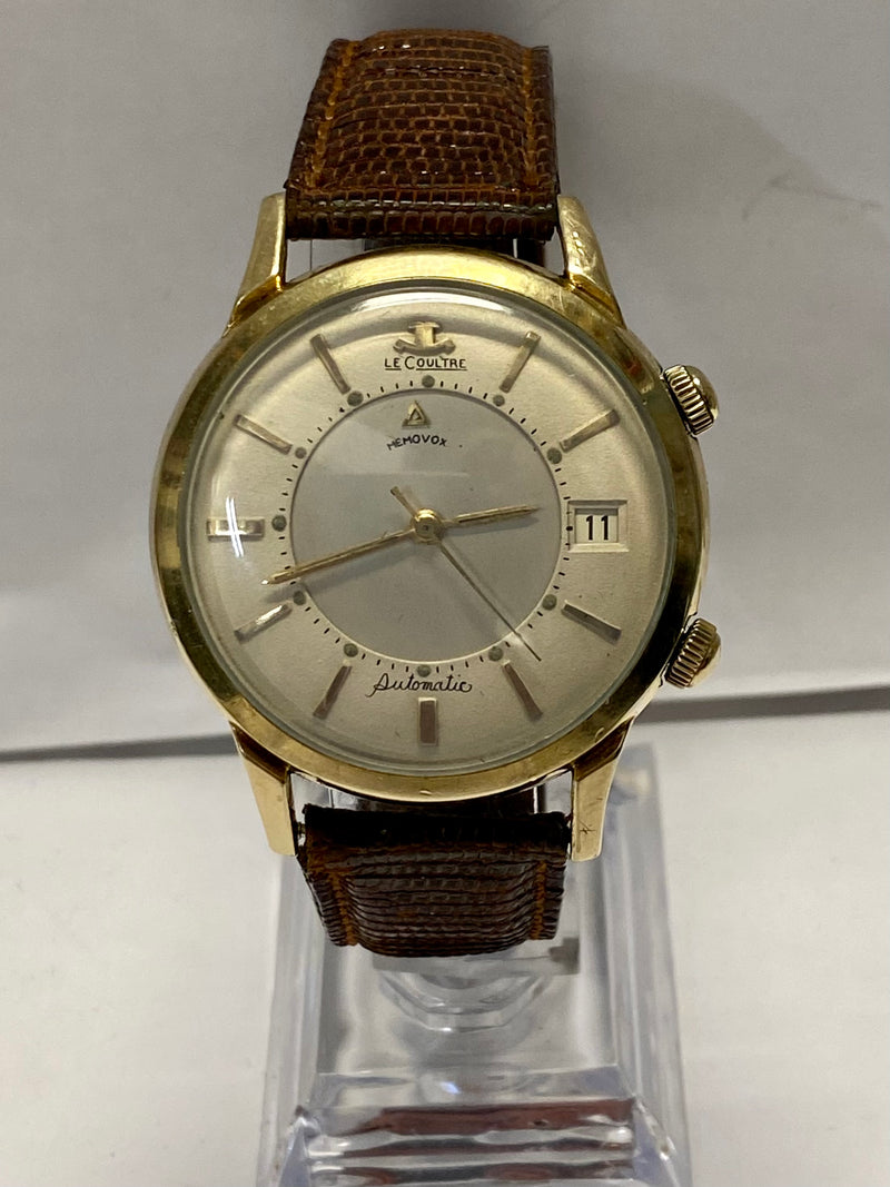 JAEGER LECOULTRE Memovox Vintage 1940s Rare Alarm Men's Watch - $15K APR w/ COA! APR57