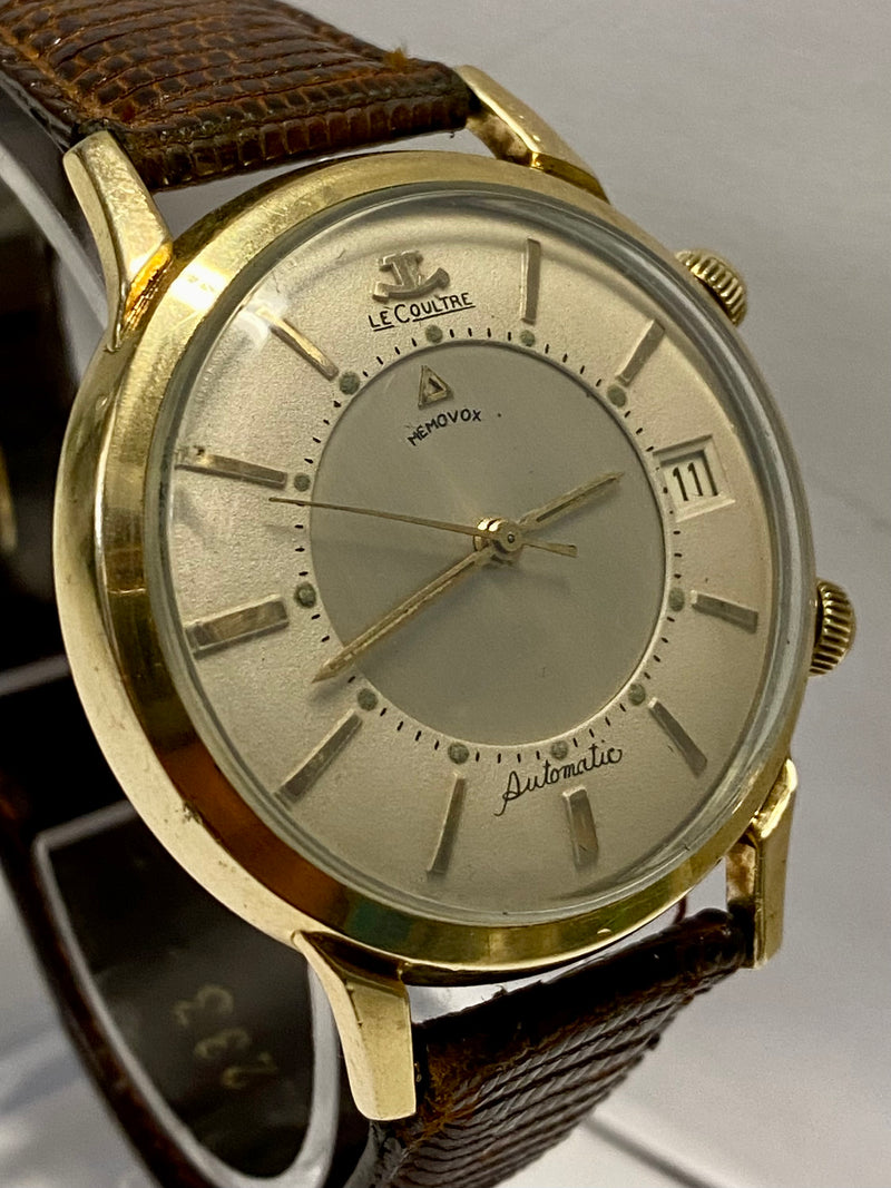 JAEGER LECOULTRE Memovox Vintage 1940s Rare Alarm Men's Watch - $15K APR w/ COA! APR57