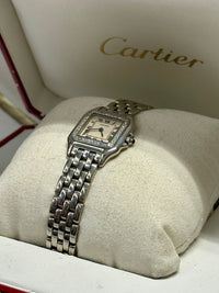 Cartier Swiss Made 1320 Quartz Panthere Steel Wristwhatch   - $25K APR w/ COA!!! APR57