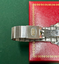 CARTIER Santos de Cartier Two-Tone YG/SS Square Automatic Wristwatch - $15K VALUE APR 57