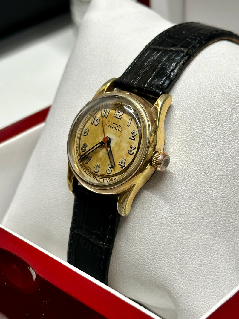 ROLEX  Rare Vintage Recorda Circa 1930s Mechanical Wristwatch - $15K APR w/ COA! APR57