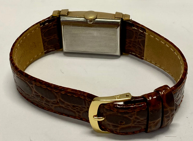 LONGINES Men's Vintage 1940's Watch w/Rare Pointed Arrow Lugs - $10K APR w/ COA! APR 57