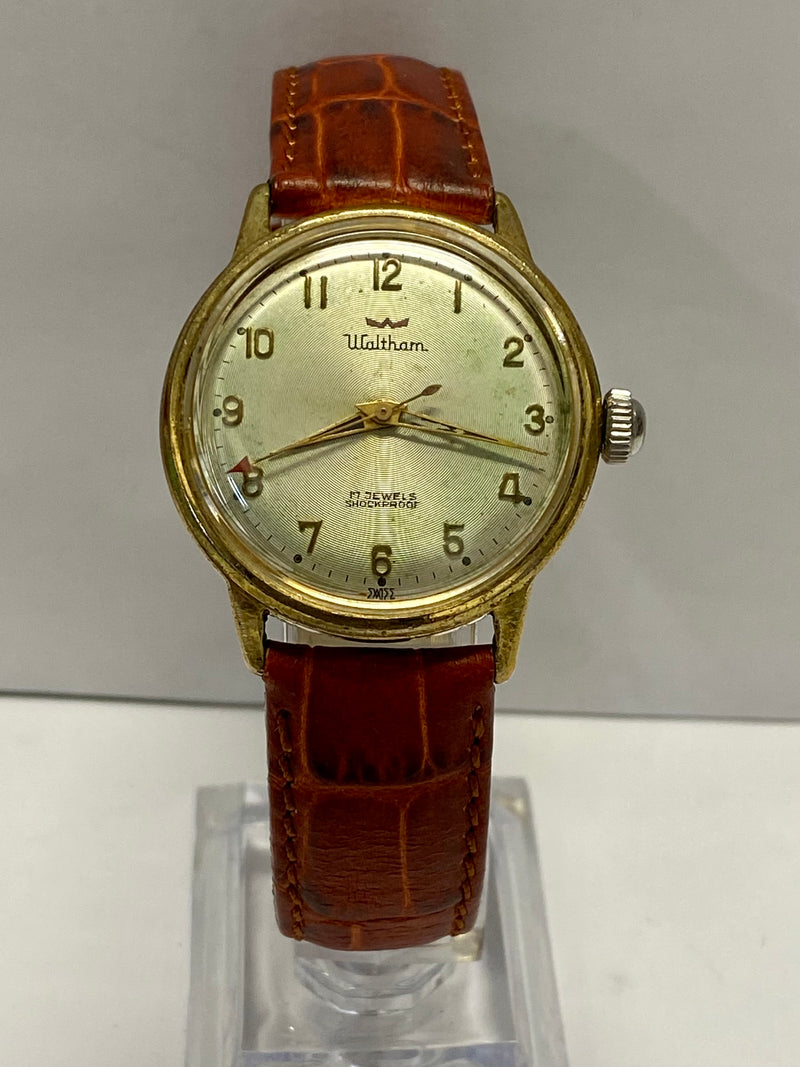 Waltham Men's Vintage 1950s Watch w/ Original Aged Dial & Hands - $4K APR w COA! APR 57