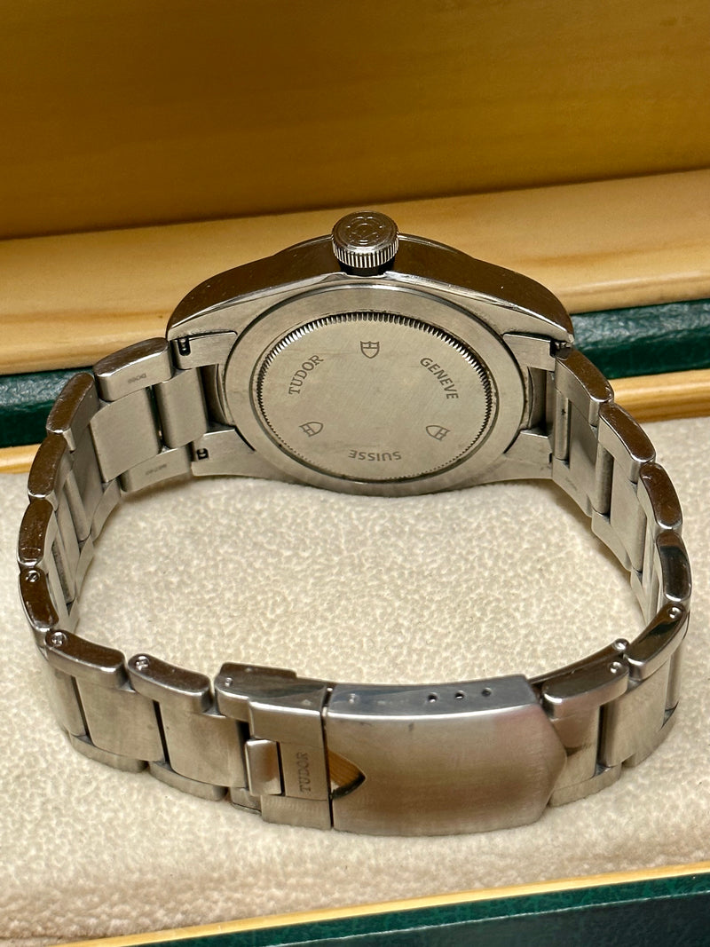 TUDOR Rotor Self-Winding Stainless Steel Black Dial Wristwatch - $8K APR w/ COA! APR57