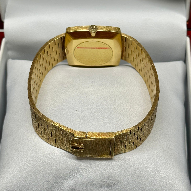 OMEGA Vintage 1980's 18K Yellow Gold Collectible Unisex Watch - $30K Appraisal Value! ✓ APR 57