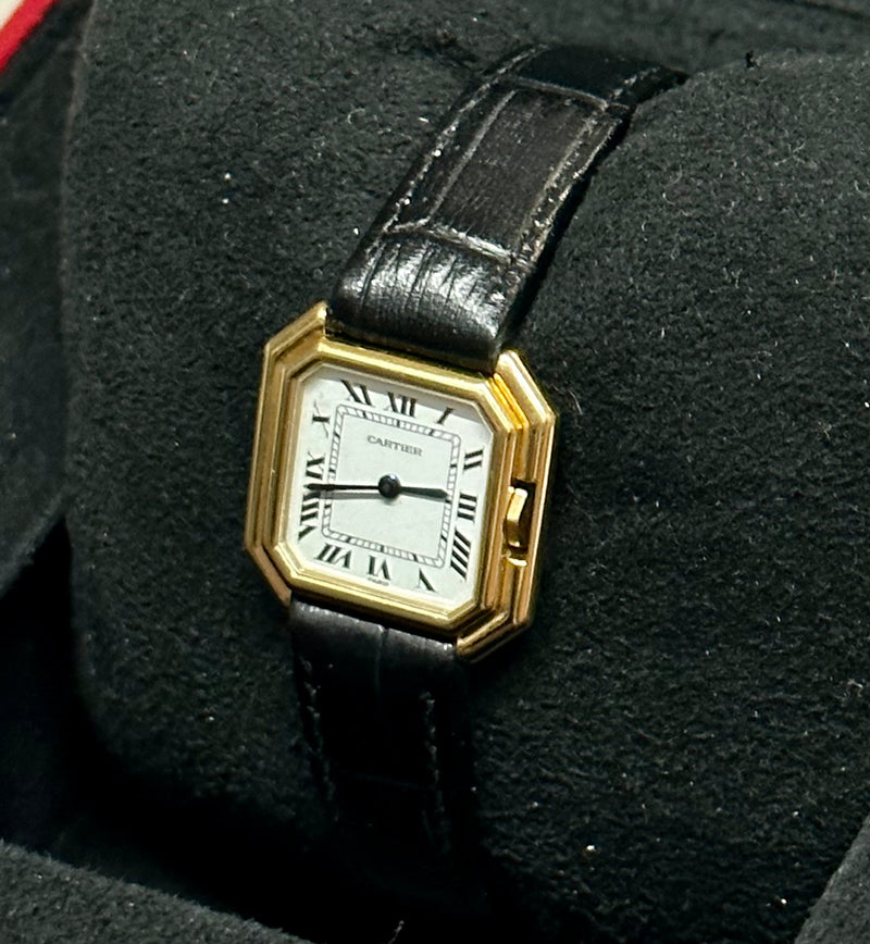 CARTIER Vintage 18K Yellow Gold Mechanical Unisex Wristwatch - $60K APR w/ COA!! APR57