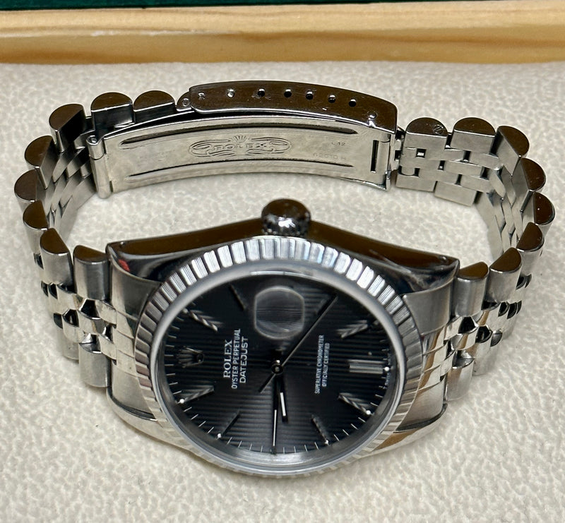 ROLEX Oyster Perpetual DateJust Vintage 1990's Unique Watch - $20K APR w/ COA!!! APR57