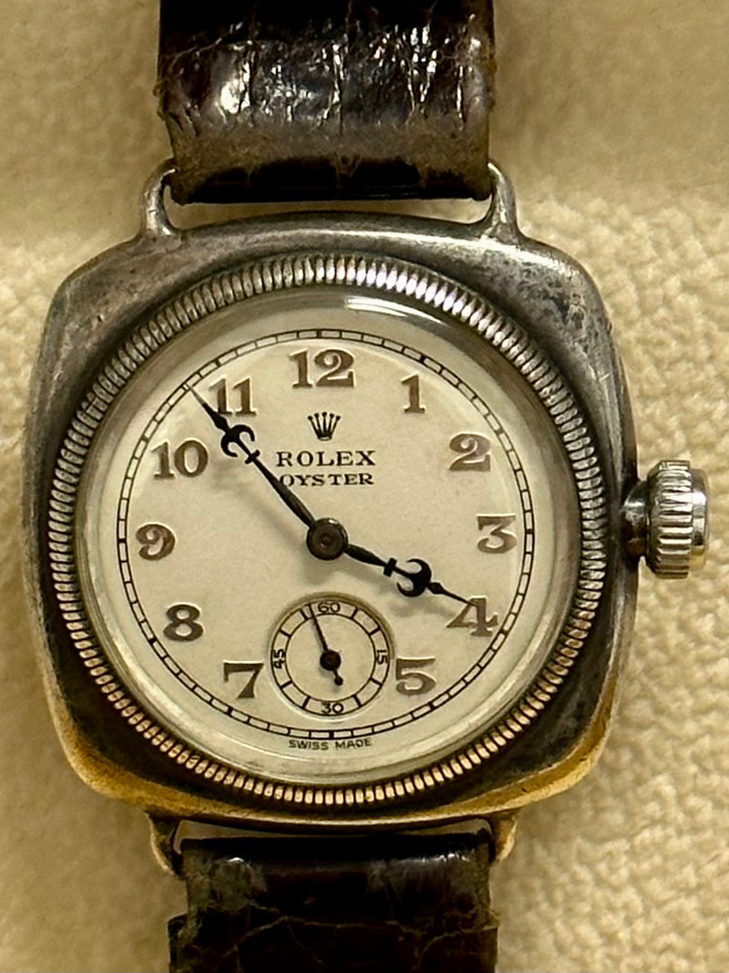 ROLEX Men's Vintage 1925's Sterling Silver  Mechanical Watch - $30K APR w/ COA!! APR57
