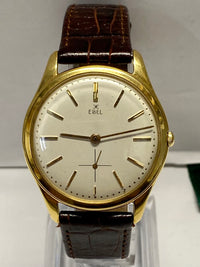 EBEL Rare Vintage 1950's 18K Yellow Gold Unique Men's Watch - $30K APR w/ COA! APR57