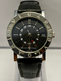 Bvlgari Ltd Ed GMT Sport Dress Automatic SS Unisex Wrist Watch - $8K APR w/ COA! APR57