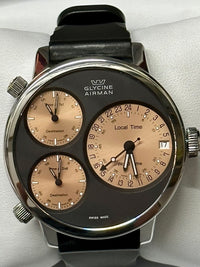 GLYCINE Automatic Stainless Steel Ref#3829 Men's Wristwatch - $8K APR w/ COA!!!! APR57