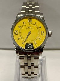 BVLGARY Enigma By Gianni Bulgari SS Unisex Very Unique Watch - $8K APR w/ COA! APR57
