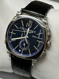 CHAUMET Jumbo Chronograph Automatic Stainless Steel Wristwatch- $12K APR w/ COA! APR57