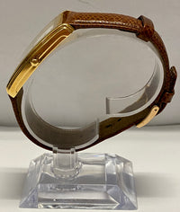 TIFFANY & CO. Tank in Solid 18K Yellow Gold Rare Unisex Watch - $12K Appraisal Value! ✓ APR 57