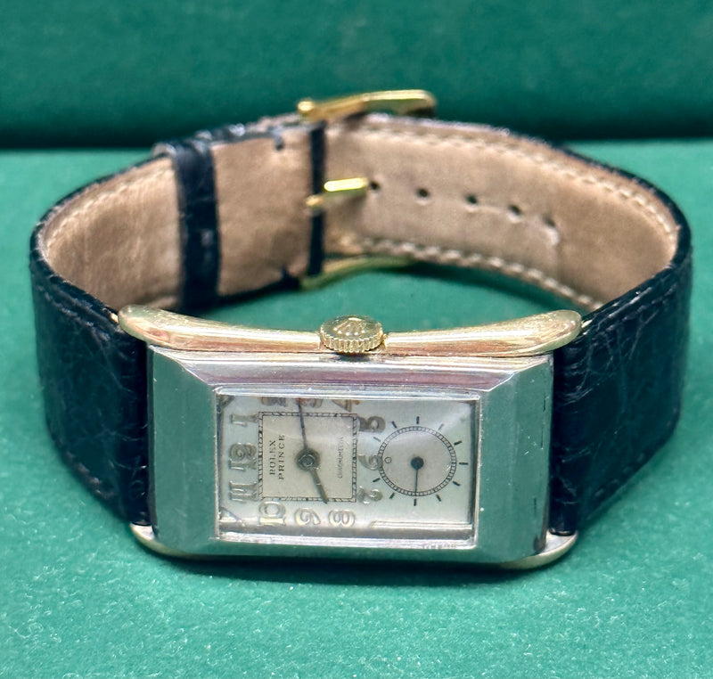 ROLEX Prince Doctor's Watch, SS & Rose Gold, Vintage 1920's  - $30k APR w/ COA!! APR57