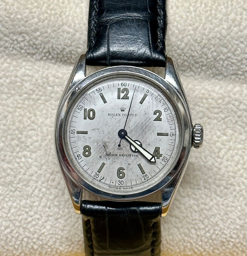 ROLEX Oyster Vintage  circa 1953s Mechanical SS Watch Unique - $20K APR w/ COA!! APR57