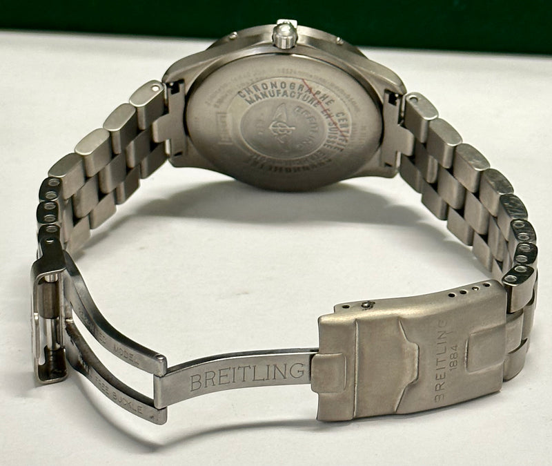 BREITLING Chronometer Aerospace in Stainless Steel, Incredibly Rare Men's Watch - $7K Appraisal Value! ✓ APR57