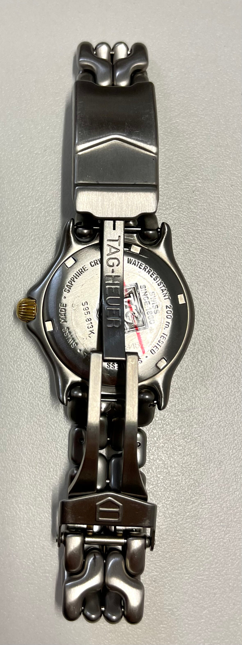 Tag Heuer  Stainless Steel 18K Gold Bezel Wristwatch - 6K APR w/ COA! APR57