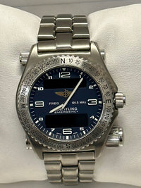 BREITLING Men's Emergency Wristwatch Titanium First Edition - $20K APR w/ COA!!! APR57