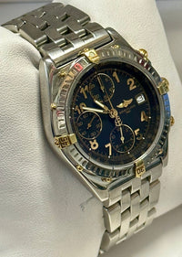 BREITLING Men's Wristwatch Automatic Stainless Steel W/ Gold - $13K APR w/ COA!! APR57