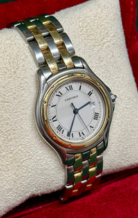 CARTIER Panthere, SS & 18K YG, Unisex, Brand New Unique Watch - $15K APR w/ COA! APR57