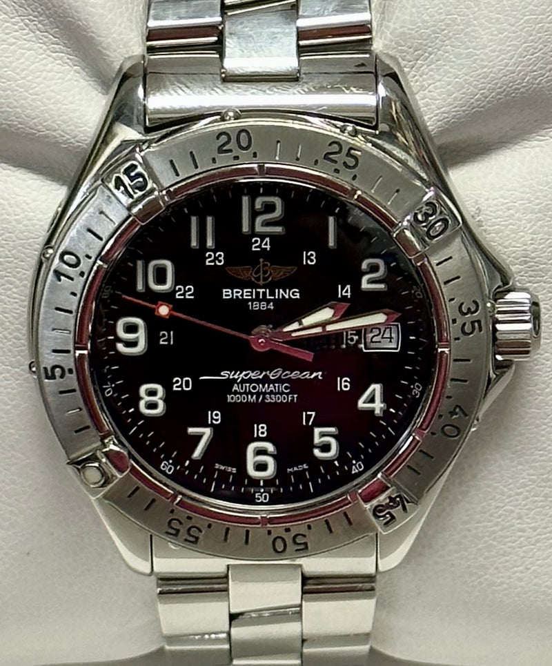 BREITLING SUPEROCEAN Automatic Wristwatch w/ Glossy Finish - $7K APR Value w/ CoA! APR57