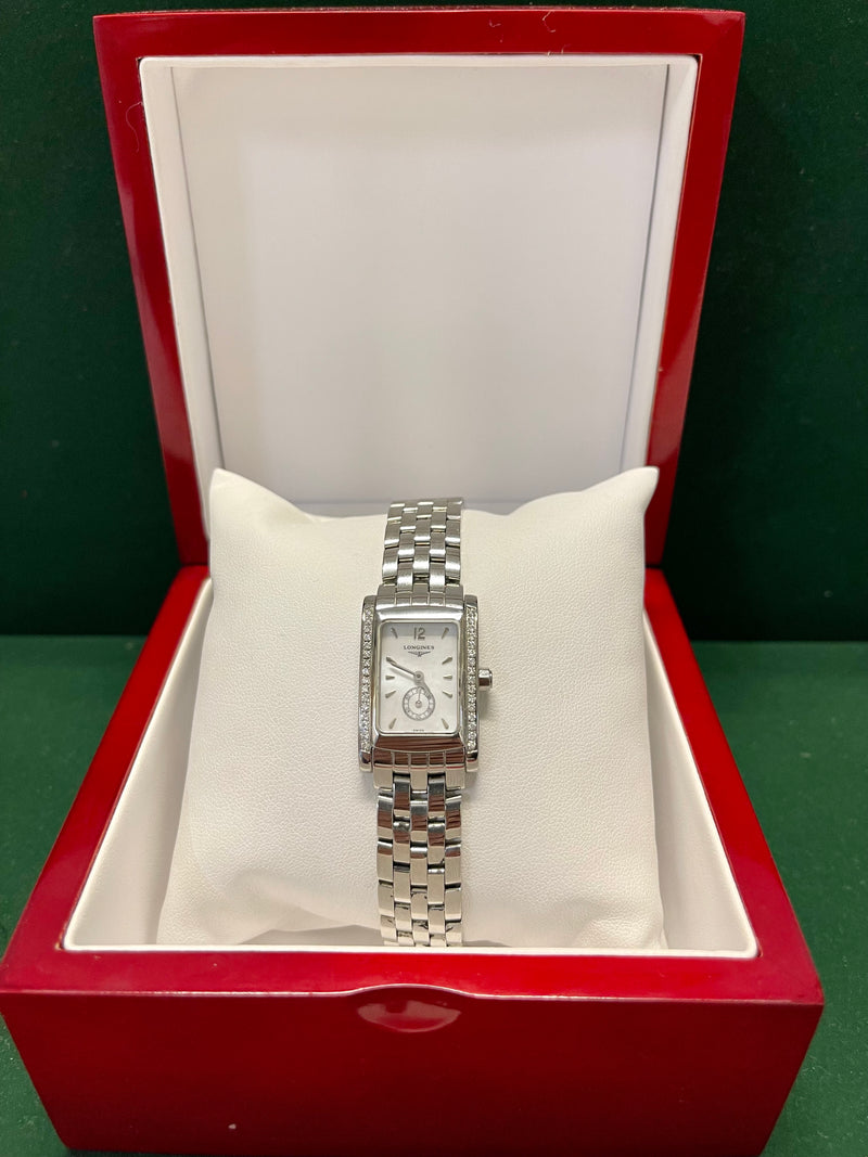 Ladies' Very Rare Longines Approx. 32 Diamonds Quartz Watch - $8K APR57