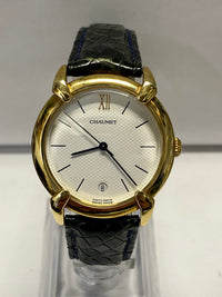 CHAUMET 18K Yellow Gold  Watch Beautiful Design w/Date Feature- $15K APR w/ COA! APR57