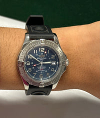 BREITLING Chronometre Unisex Automatic Stainless Steel Wristwatch-10K APR w/ COA APR57