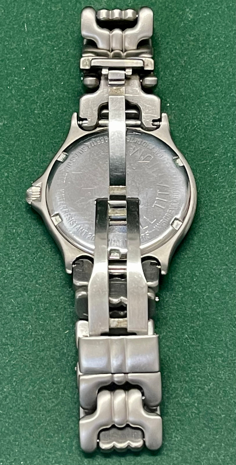 Alfred Hammel Wristwatch Rotating Diving Bezel Quartz Movement - $6K APR w/ COA! APR57