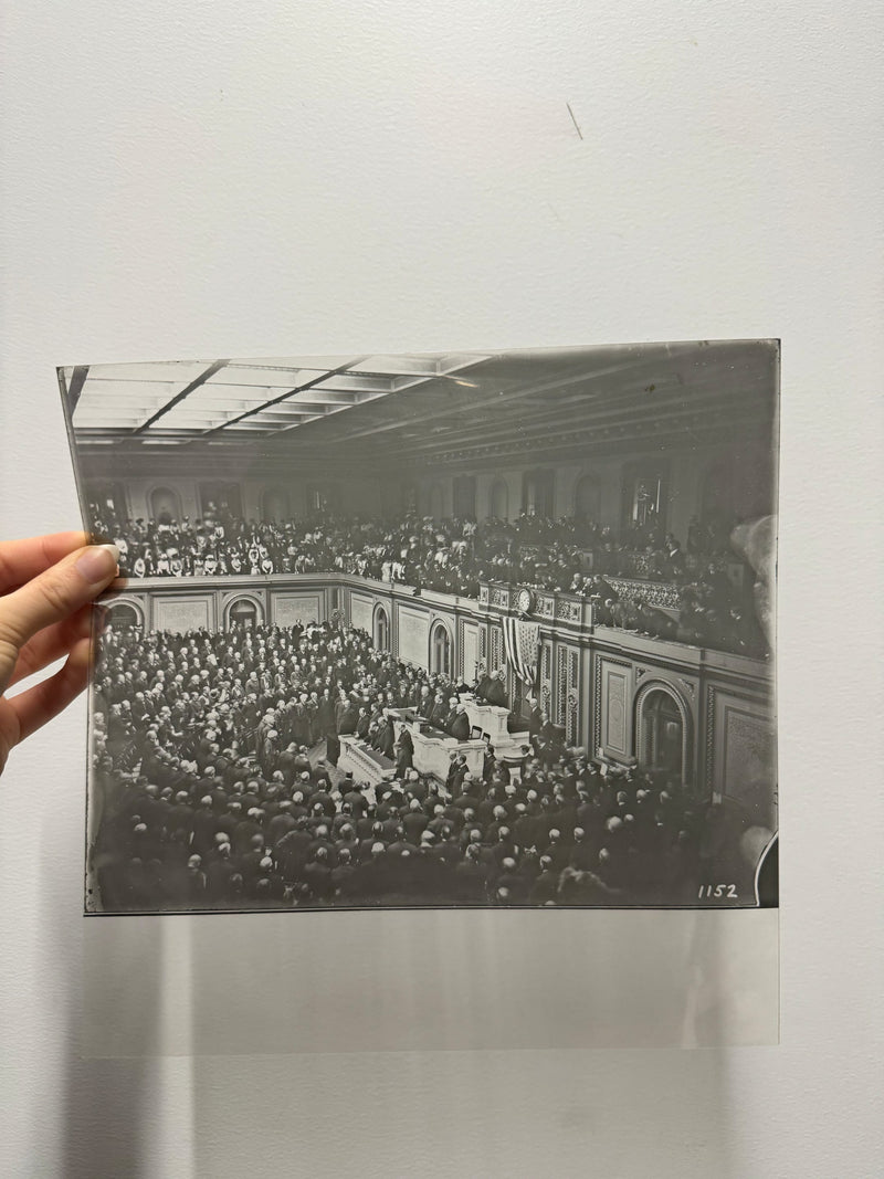 Original Photo & Negative of the United States Congress 1920's - $1.5K APR w/CoA APR57