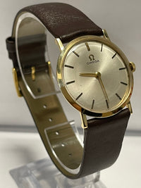 OMEGA Incredibly Solid Gold Beautiful Classic Dress Men's Watch- $8K APR w/ COA! APR 57