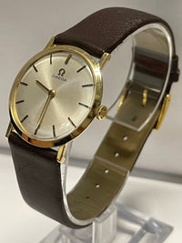 OMEGA Incredibly Solid Gold Beautiful Classic Dress Men's Watch- $8K APR w/ COA! APR 57