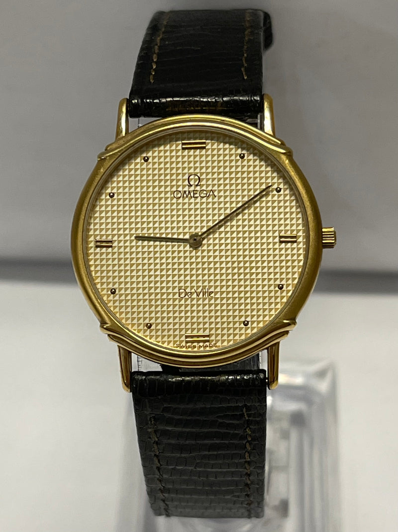 Omega Incredibly Gold Tone DeVille Beautiful Design Men's Watch- $6K APR w/ COA! APR 57