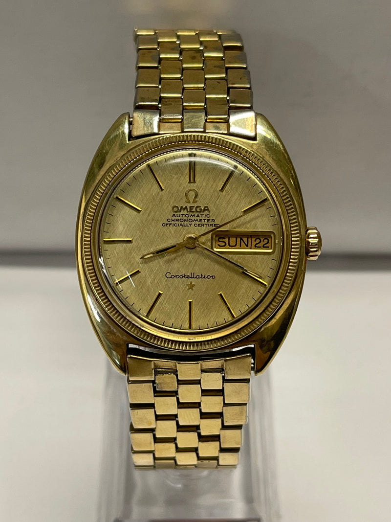 OMEGA Constellation Vintage 1950's Gold Tone Piece Men's Watch - $8K APR w/ COA! APR 57