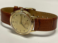 OMEGA Unique Timepiece Vintage 1950's Gold Tone Men's Watch - $6,5K APR w/ COA!! APR 57