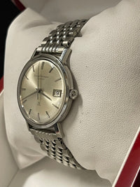 Girard Perregaux Vintage Gyromatic Brand New SS Mens Wrist Watch - $8K APR w/COA APR57