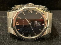 CONCORD Mariner Jumbo SS Men's Wrist Watch w/ Date Feature - $10K APR w/ COA! APR57