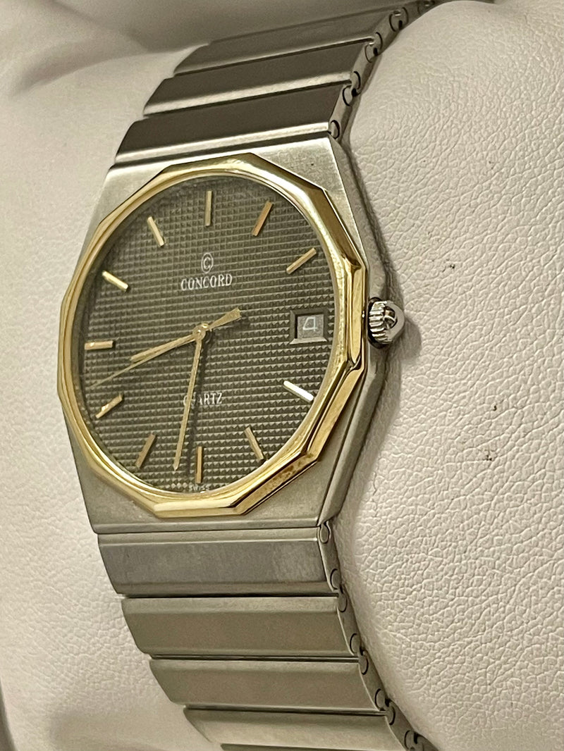 Concord Mariner Designer SS & 18K YG Quartz Men's Wrist Watch - $7K APR w/ COA!! APR57